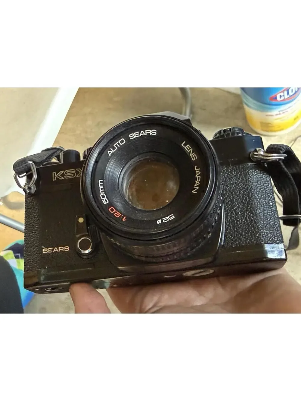 Sears KSX Super Vintage Camera w/ 50mm f/1.7 Auto MC- Untested